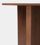 Hay Slit Small walnut side table