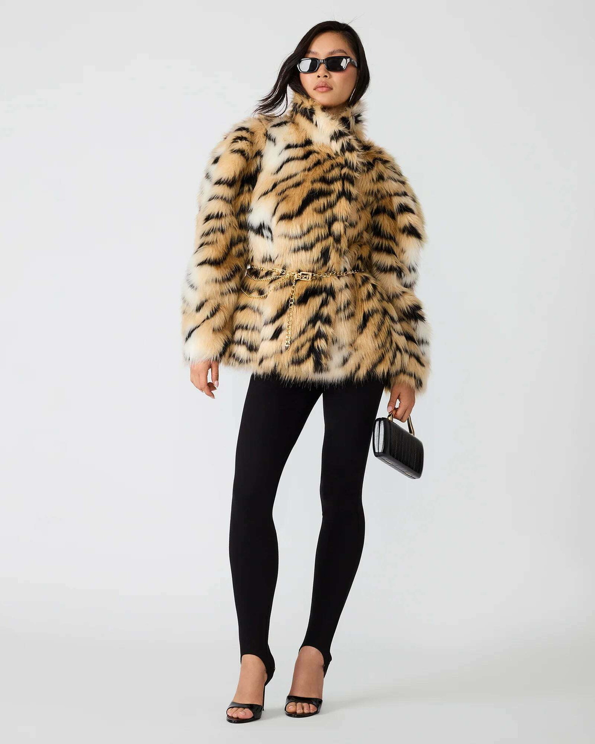 Steve Madden Alexx Coat Dresses in Black