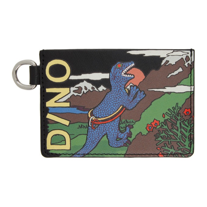Photo: PS by Paul Smith Multicolor Dino Card Holder