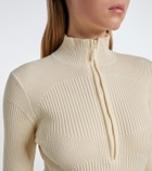 Cordova Butte ribbed-knit wool-blend bodysuit