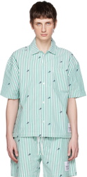 Sergio Tacchini Green & White Granda Shirt