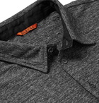 Barena - Mélange Wool Polo Shirt - Gray