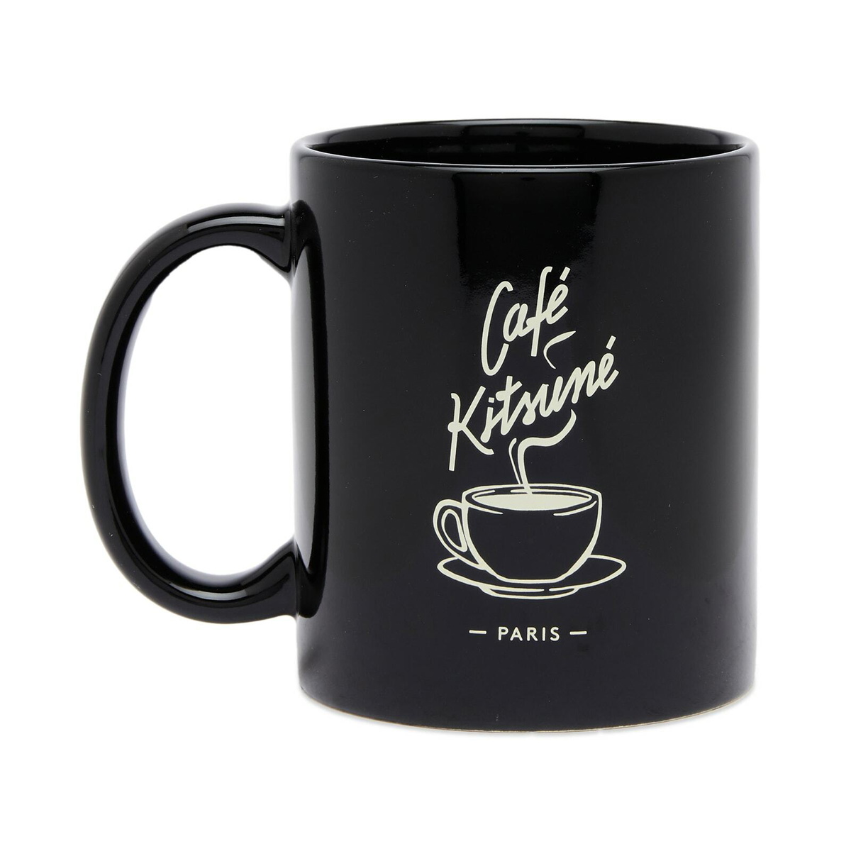 Cafe Kitsune Men's Café Kitsune Coffee Mug in Black 