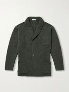 Inis Meáin - Wool and Cashmere-Blend Cardigan - Green