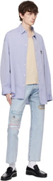 Levi's Blue Skateboarding 501 Original Fit Jeans