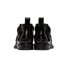 Loewe Black Patent Calfskin High-Top Loafers