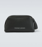 Christian Louboutin Stoic leather toiletry bag