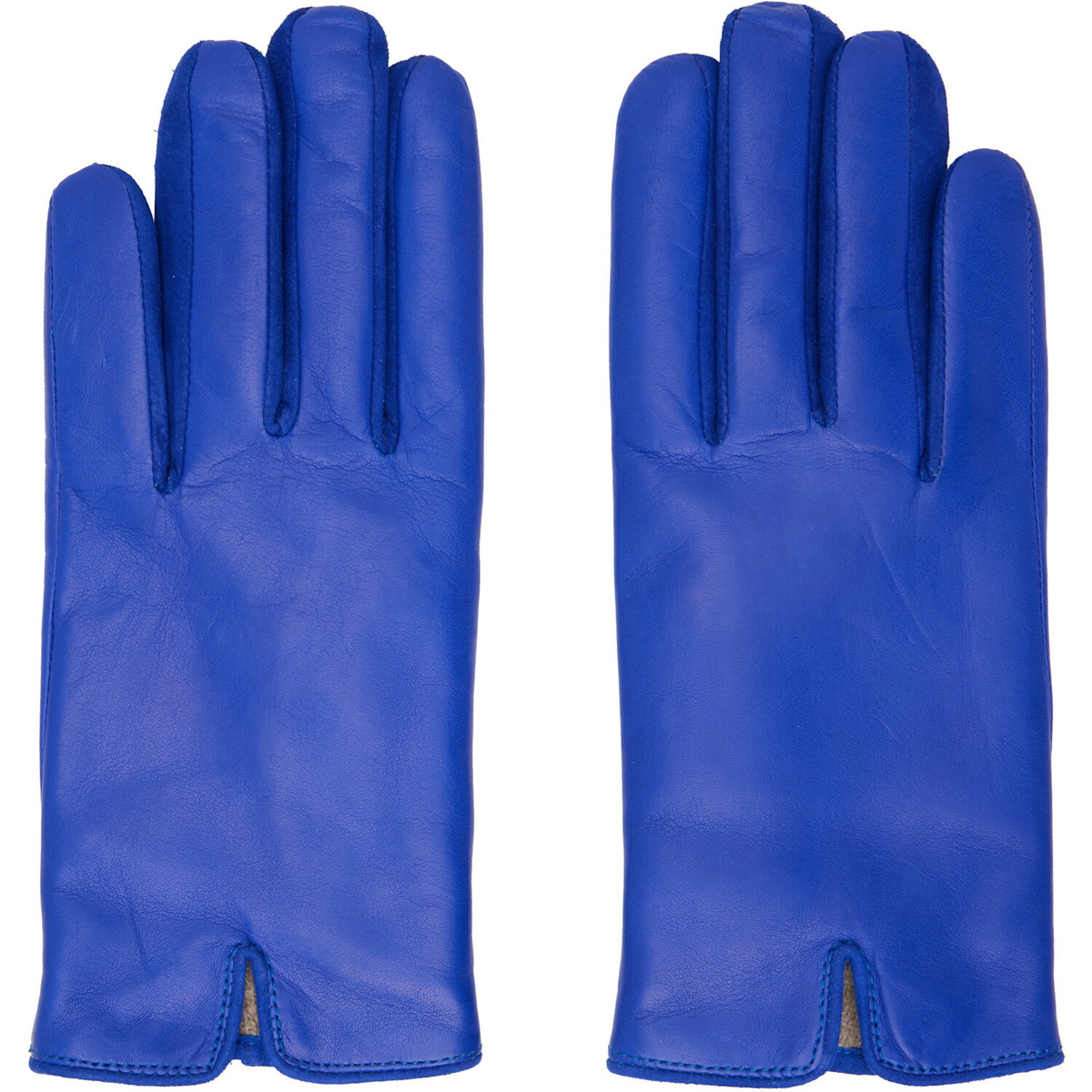 Handsome Stockholm SSENSE Exclusive Navy Essentials Gloves