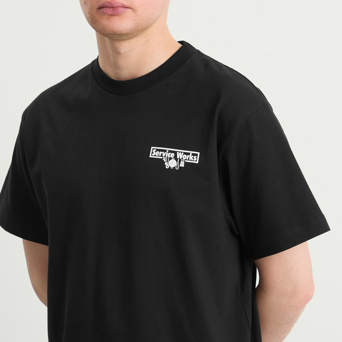 Service Works Men's Trademark T-Shirt in Black