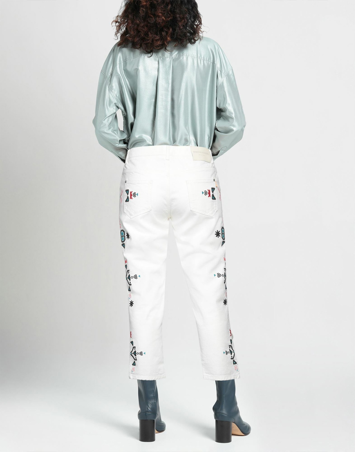 Ermanno Scervino Womens Jeans in White