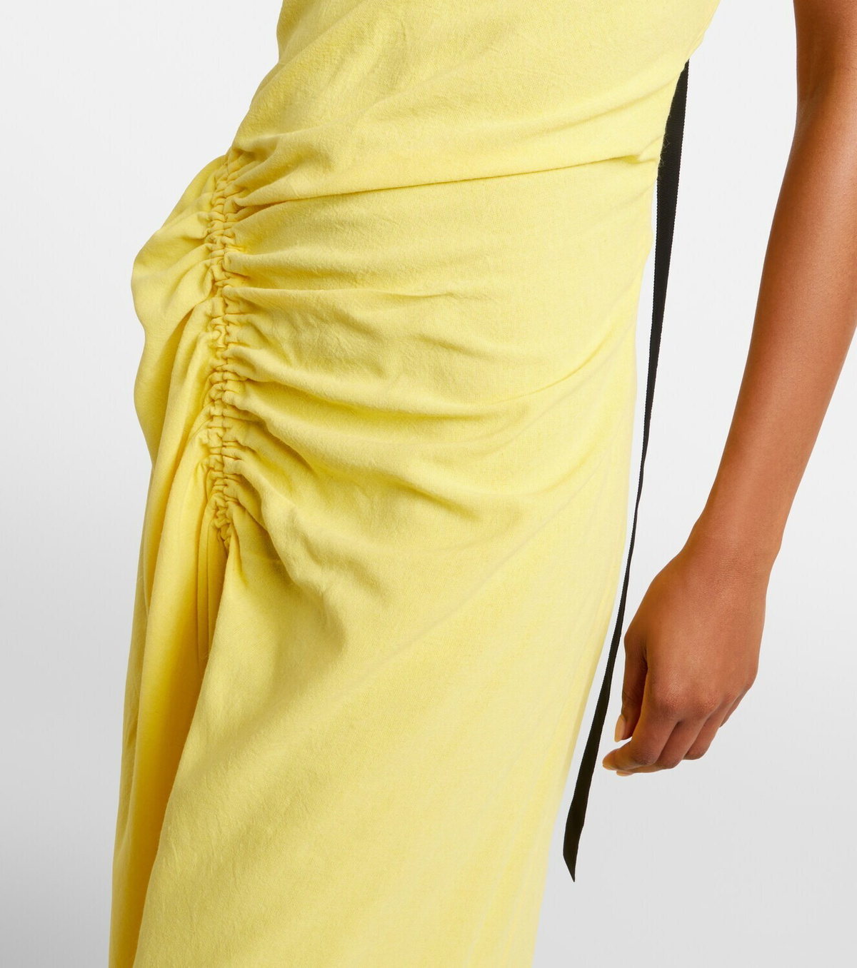 Proenza Schouler Sirena ruched maxi dress