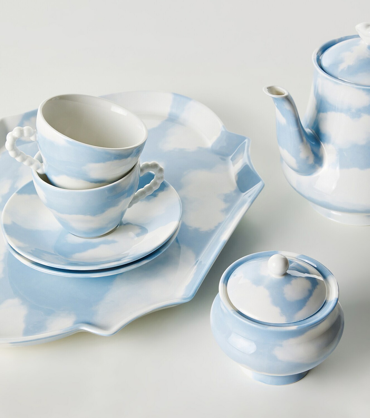 Serax Les Objets Mouleversants Perle Fine tea set by Wouters & Hendrix