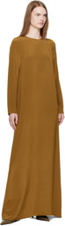La Collection Tan Beatrice Maxi Dress