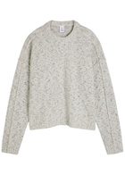 Won Hundred Bently Wool and Cotton-blend Jumper Grey