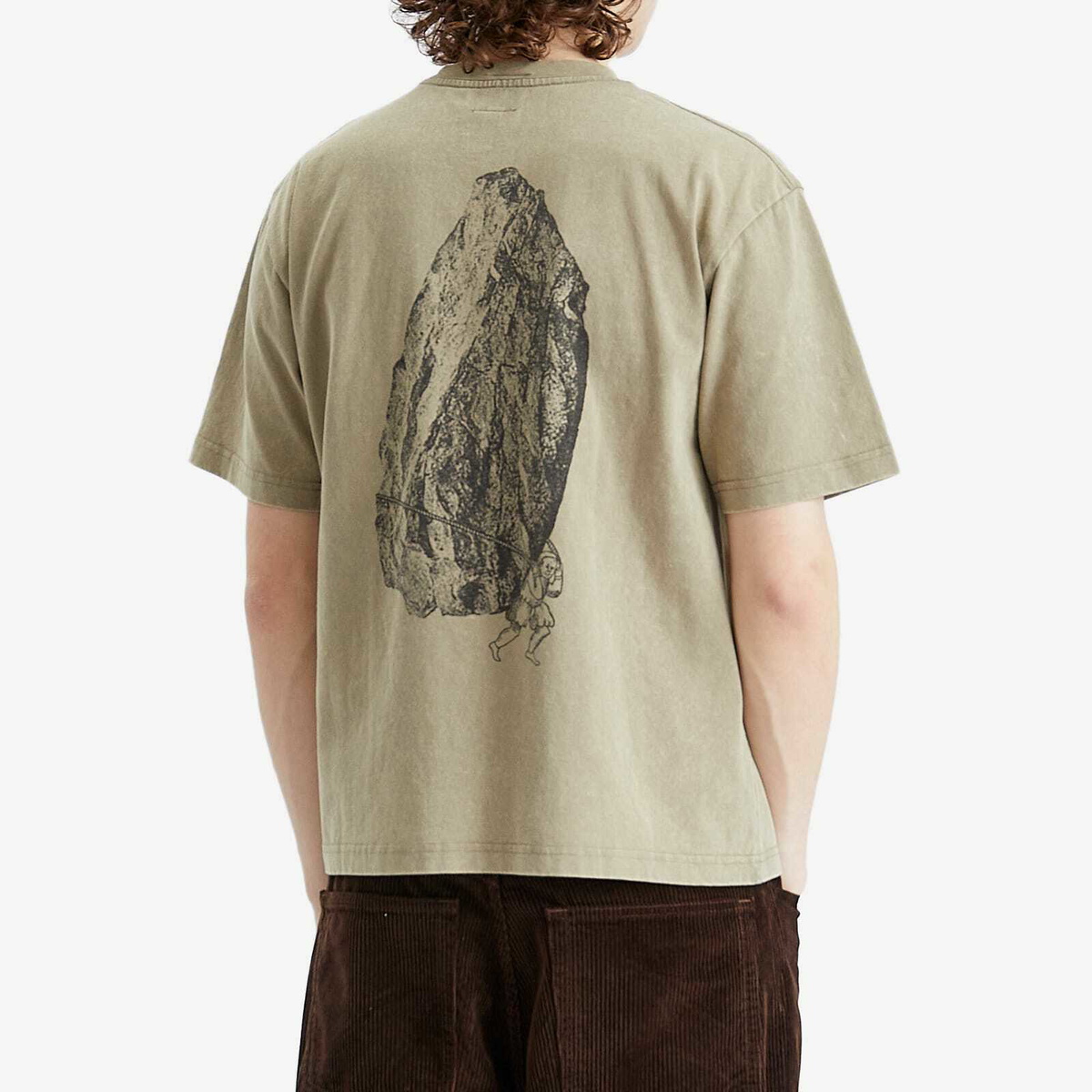 Heresy Men's Stone Dragger T-Shirt in Mushroom