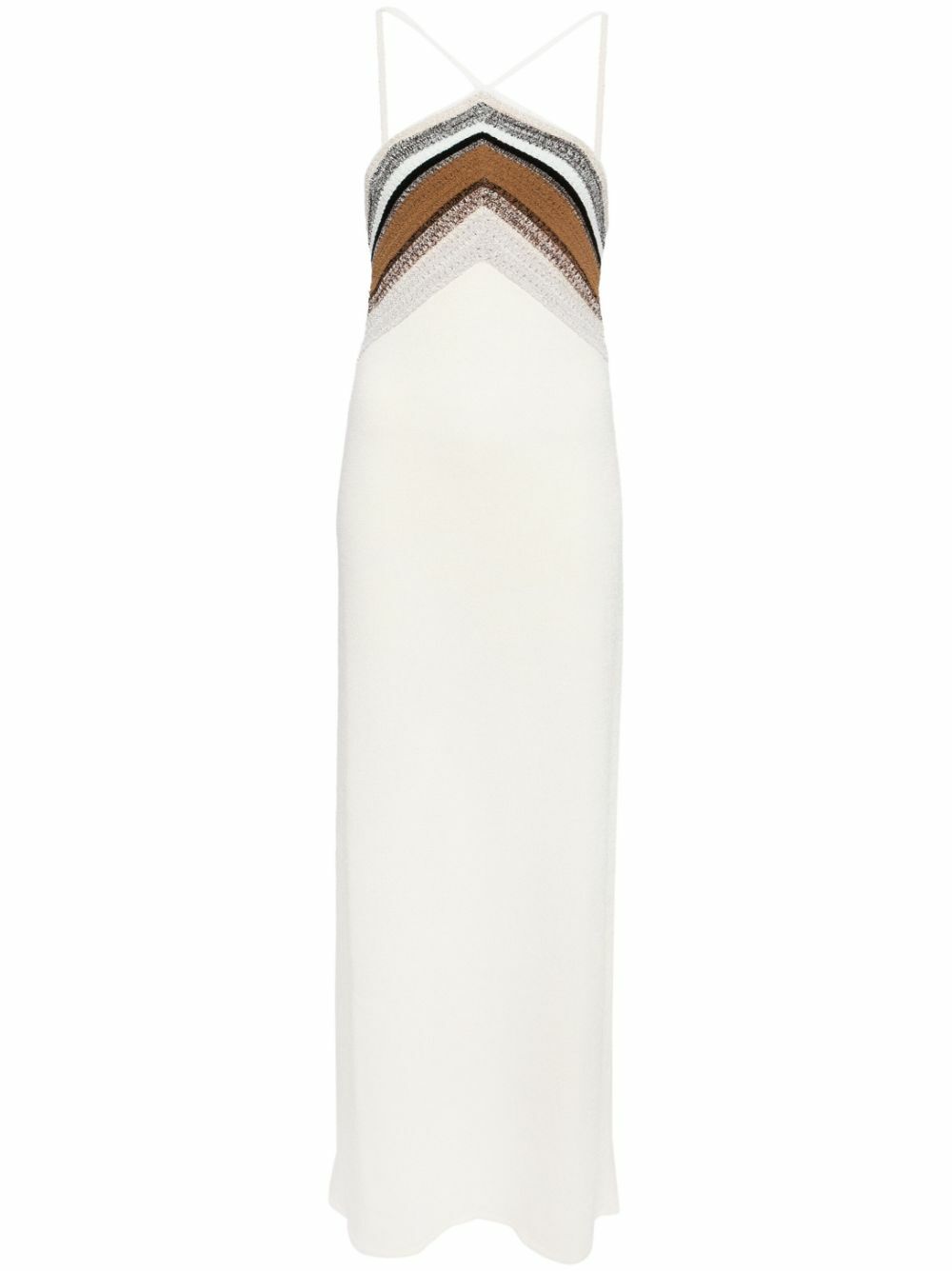 Proenza Schouler White Naomi Chochet-Panel Dress Proenza Schouler