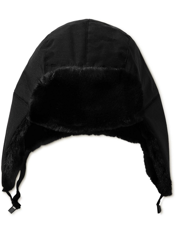 Photo: Snow Peak - FR 2L Shell and Faux Fur Trapper Hat