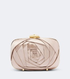 Roger Vivier Rose Vivier satin clutch