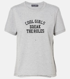 Dolce&Gabbana Printed cotton-blend jersey T-shirt