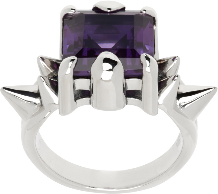 Photo: Stolen Girlfriends Club Silver Punk Rose Ring