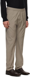 Barena Taupe Tosador Trousers