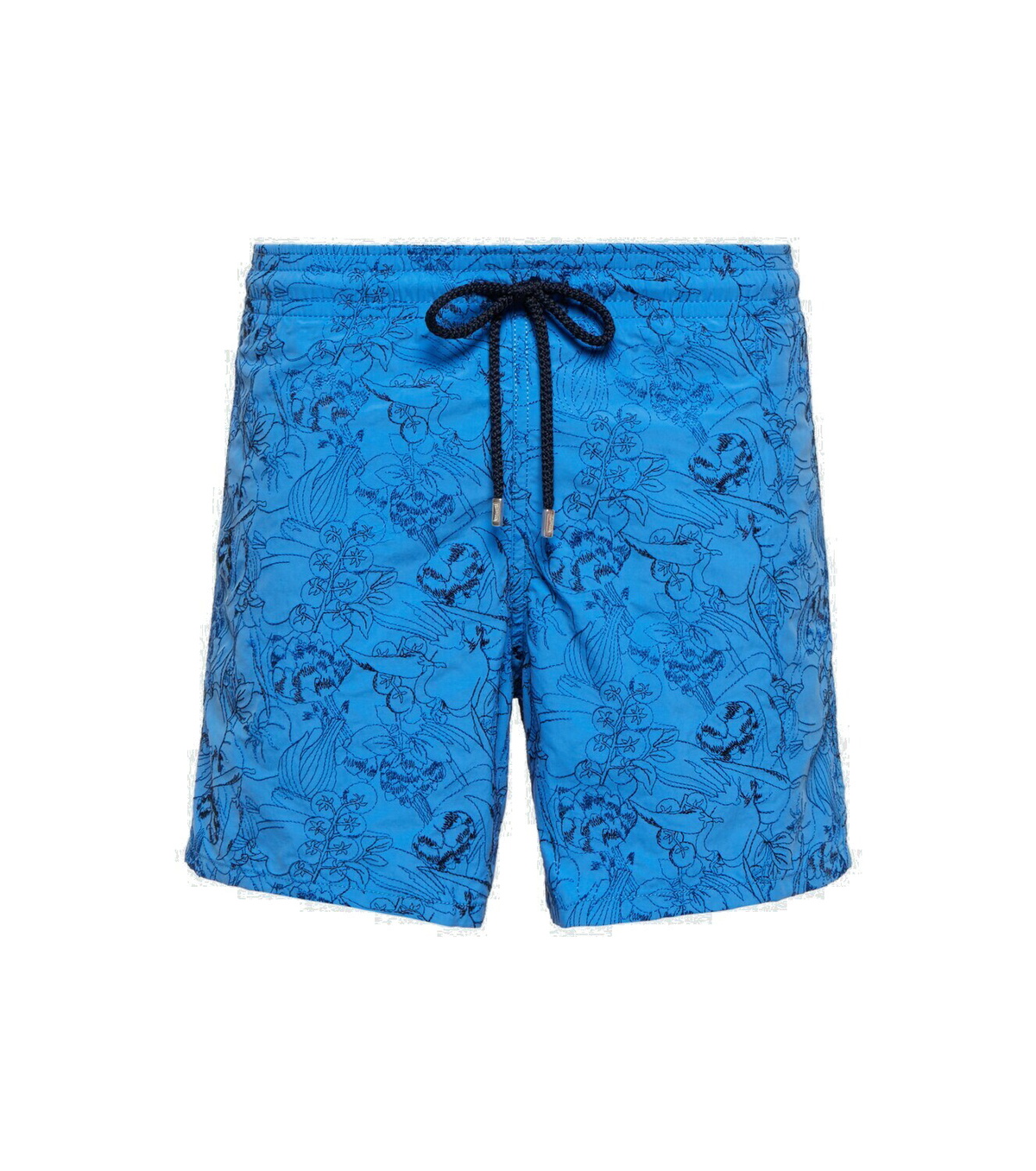 Vilebrequin Marché Provencal embroidered swim shorts Vilebrequin