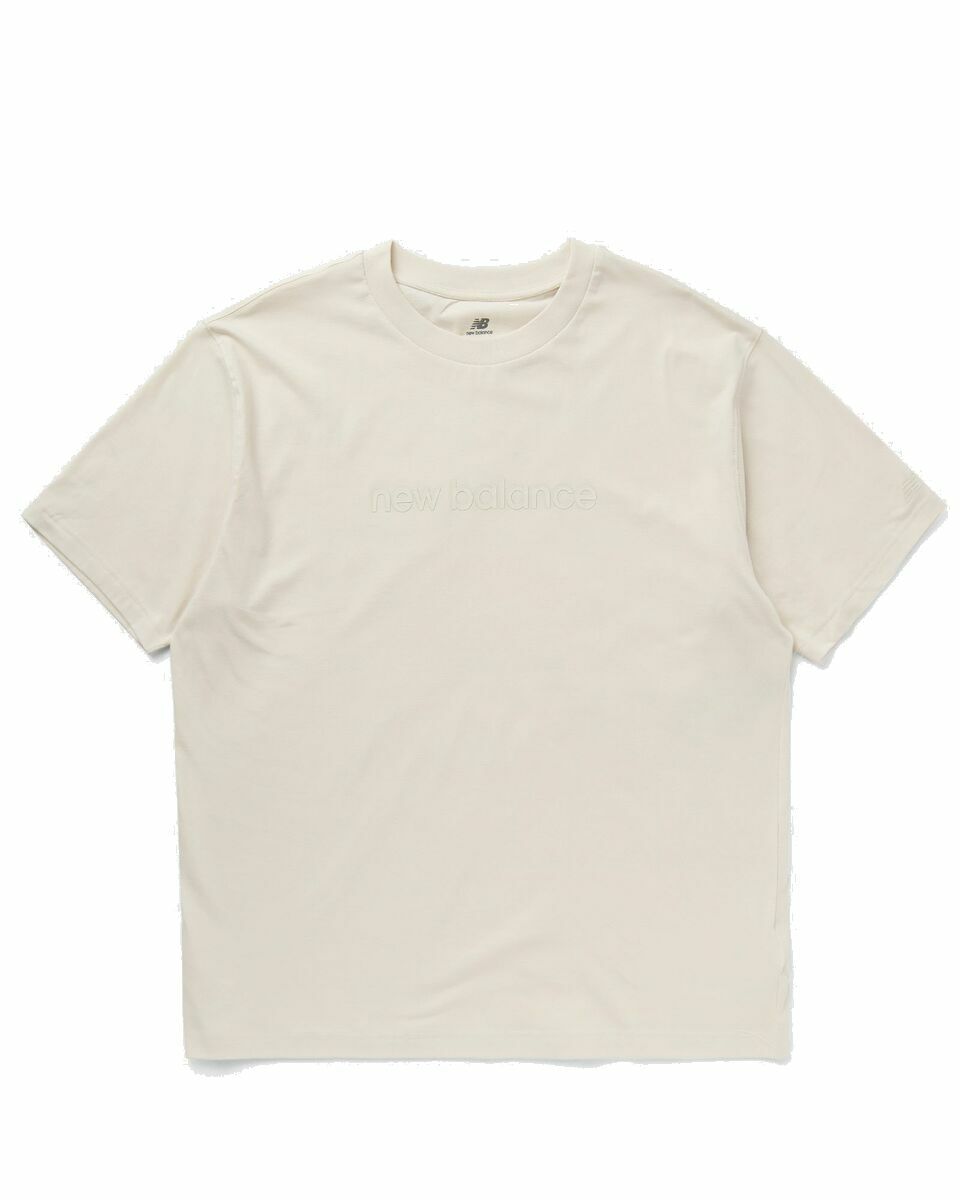 Photo: New Balance Shifted Graphic T Shirt Beige - Mens - Shortsleeves