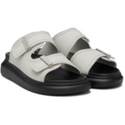 McQueen Gray Hybrid Slides