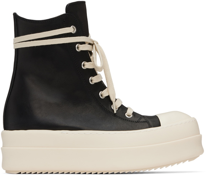 Photo: Rick Owens Black Porterville Mega Bumper Sneaks Sneakers