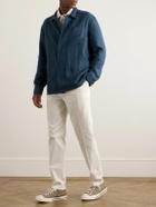 Club Monaco - Linen Shirt Jacket - Blue