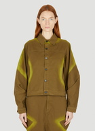 Paula Canovas del Vas Fuzzy Denim Jacket