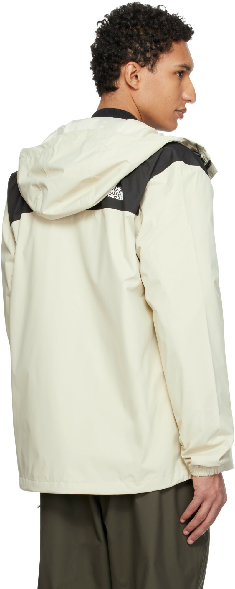The North Face Beige Antora Rain Jacket