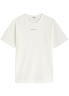 Wales Bonner Logo-print Cotton T-shirt Ivory