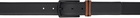 ZEGNA Black Leather Belt