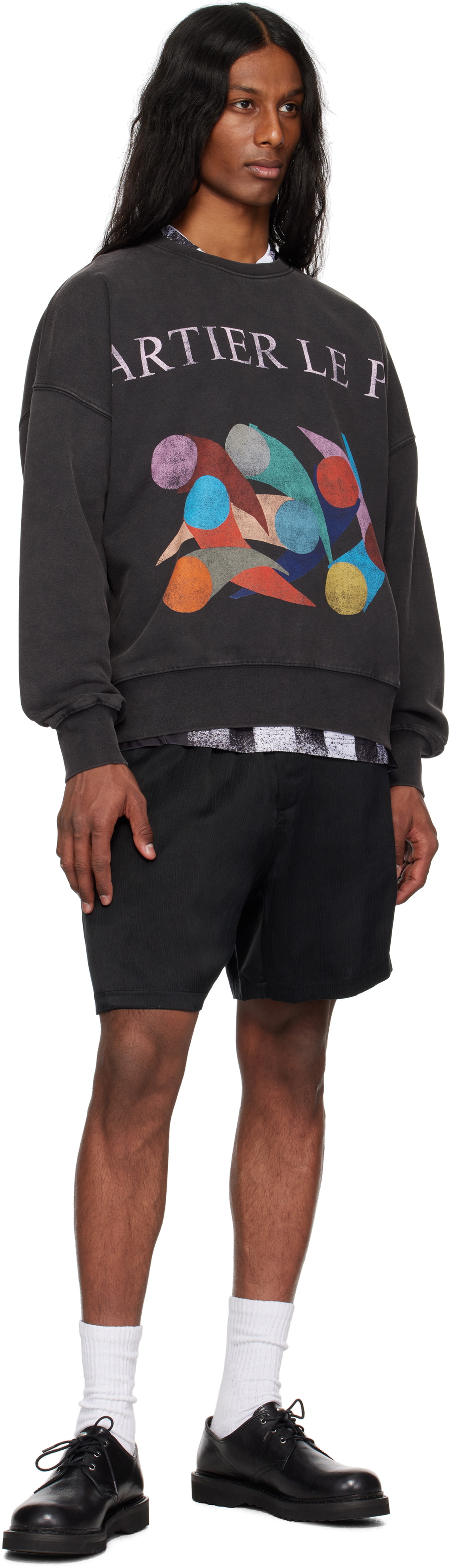 le PÈRE Black Antonio Carrau Edition Carrau Sweatshirt