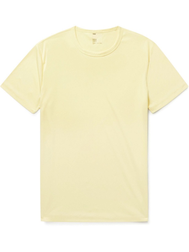 Photo: Onia - Stretch-Jersey T-Shirt - Yellow