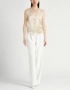 Pt Torino Womens Tailored Vest Cream