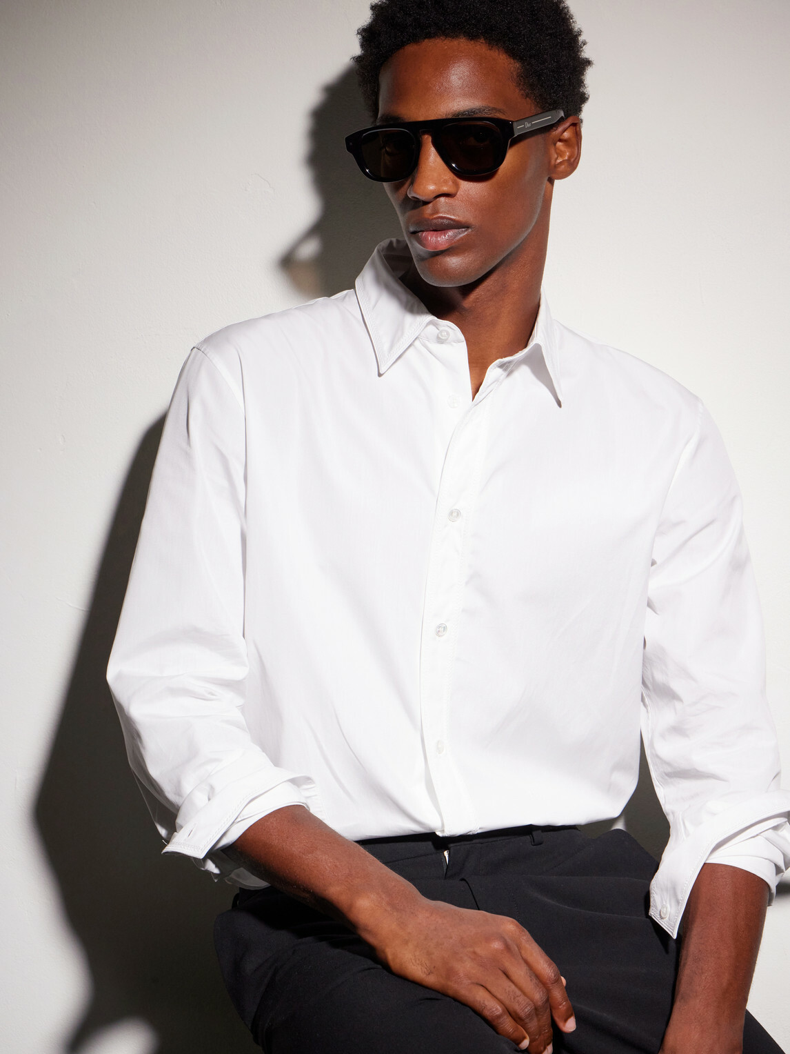Dior Eyewear - Dior Line S2I Aviator-Style Acetate Sunglasses - Black