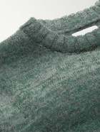 Norse Projects - Sigfred Space-Dyed Cotton-Blend Sweater - Green