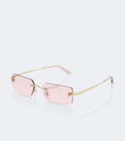 Cartier Eyewear Collection C De Cartier rectangular sunglasses