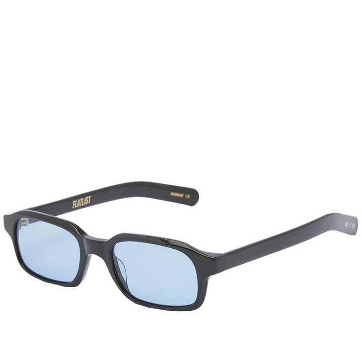 Photo: Flatlist Hanky Sunglasses in Black/Blue
