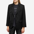 Anine Bing Women's Classic Blazer in Black