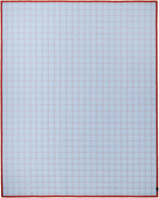 Photo: HAY Blue & Orange Mega Dot Comforter