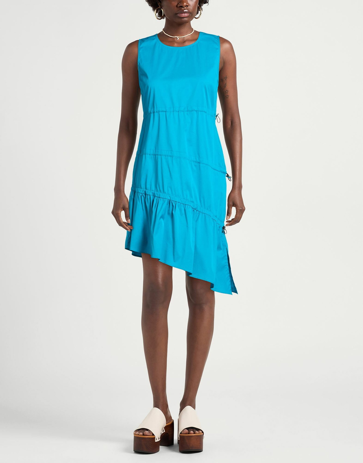 Jijil Womens Mini dress Turquoise