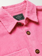 Portuguese Flannel - Arinto Cotton-Corduroy Shirt Jacket - Pink