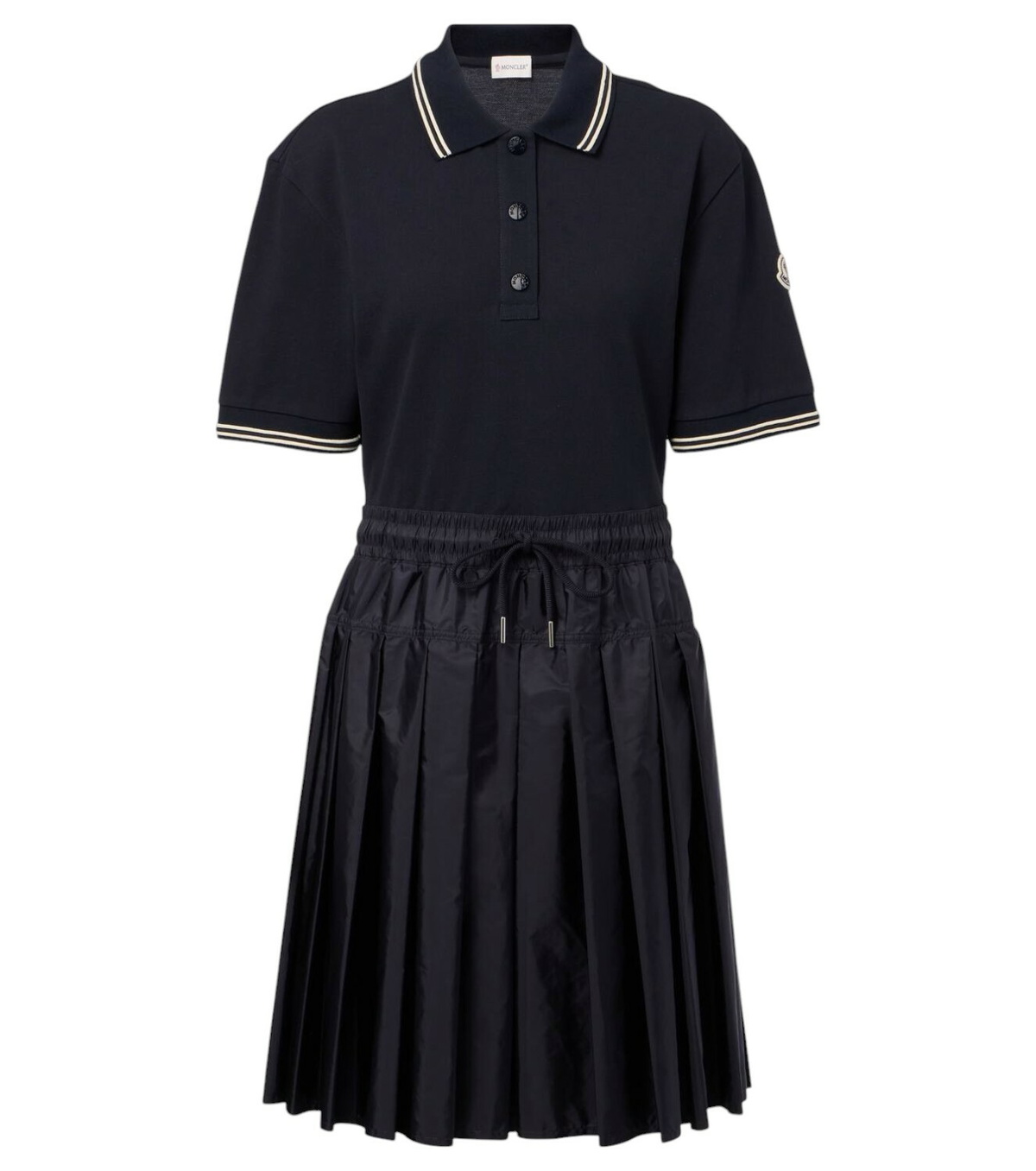 Moncler - High-neck nylon dress Moncler