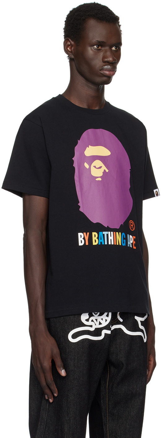 BAPE Black Colors 'By Bathing Ape' T-shirt