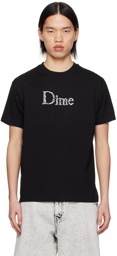 Dime Black Classic Skull T-Shirt