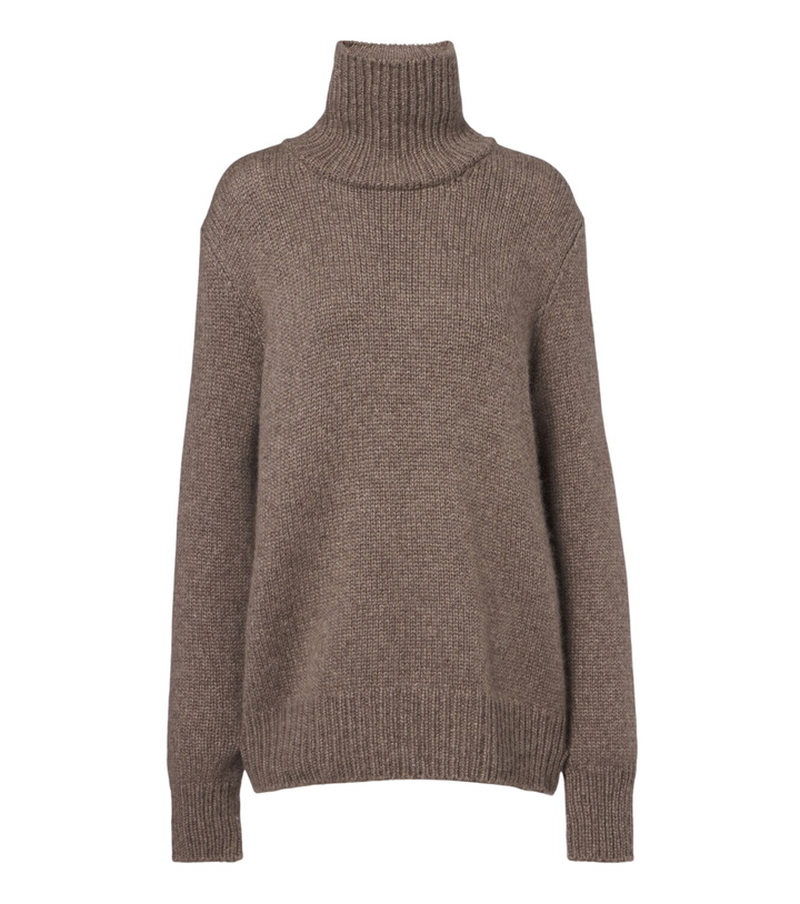 Photo: The Row Plira cashmere turtleneck sweater