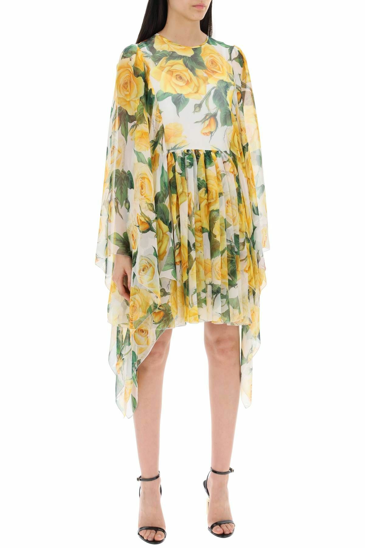 sachin and babi light blue dress Bohemian Laser-Cut Chiffon Maxi Dress